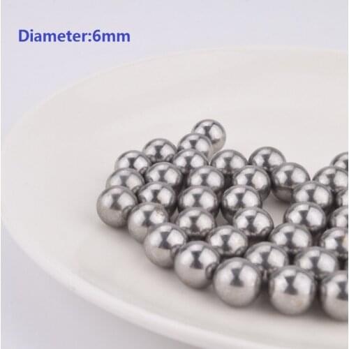 1kg/lot (1135pcs) Diameter 6mm 304 stainless steel balls Dia 6 mm slingshot bearing balls for hunting shooting