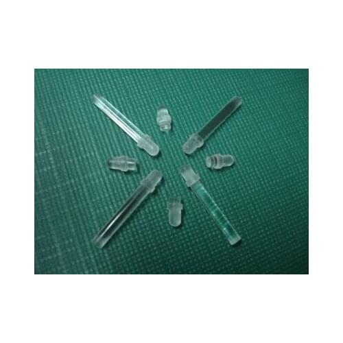 10pcs Light guide column outer diameter 3mm Patch Round head light guides Led brightness pillar 7mm-19mm Length