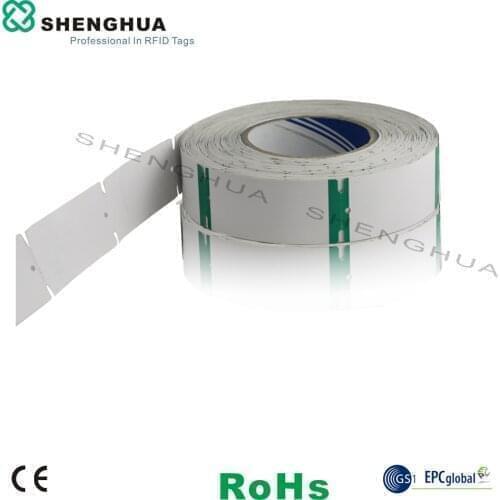 10pcs/pack UHF Passive RFID Smart One-off Clothing Hang Tags Bus Tickets Blank Printable Access Control For Amusement Park