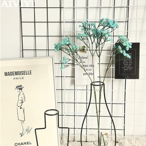 90 Heads Artificial Flowers False Babys Breath Gypsophila Wedding Decoration Birthday DIY Photo Props Flower Heads Branch