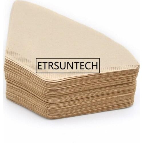 Wooden Original Coffee Paper Filter for Coffee Hand-poured Coffee Espresso Filter Packs Bag Strainer Tea Infuser