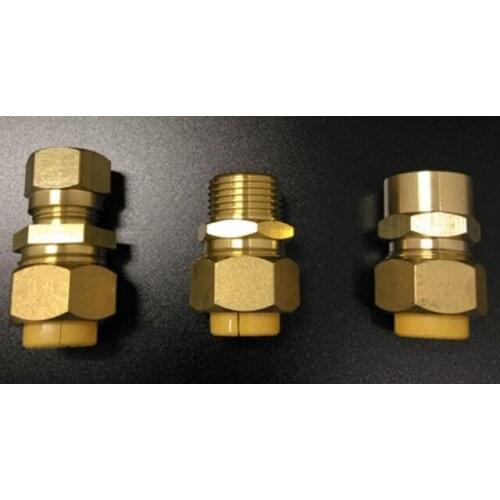 G1/2" Brass adapter for gas hose pipe quick connector