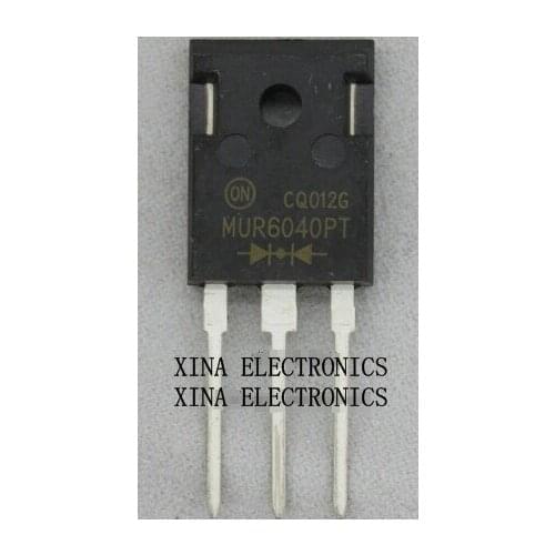 MUR6040PT MUR6040 MUR 6040PT 60A 40V TO-247 ROHS ORIGINAL 5PCS/lot Free Shipping Electronics composition kit