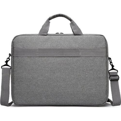 Laptop Computer Nylon Unisex Handbags Pure Color Blue Black Grey Red Crossbody Bag Waterproof Large Capacity Travel Packs