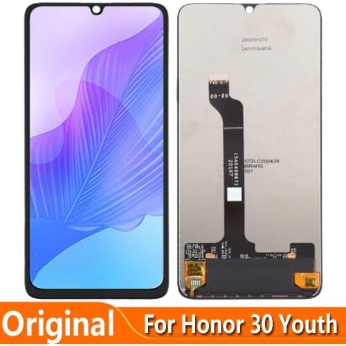 Original Display Replace 6.5" For Huawei Honor 30 Youth MXW-AN00 LCD Touch Screen Digitizer Assembly For Honor 30 Lite