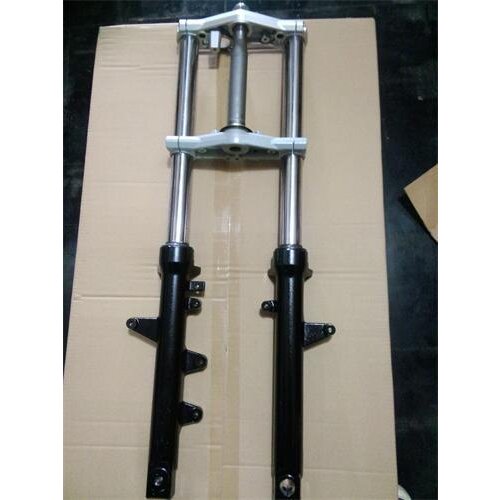 For Li Chi Haojue Suzuki GW250 front shock absorber assembly fork assembly plate steering column assembly down together