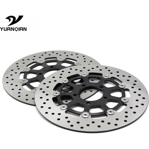 Motorcycle Stainles Steel Front Floating Brake Disc Rotor For SUZUKI GSXR 1000 2000-2002 2003 GSXR 1300 HAYABUSA1300 1999-2007