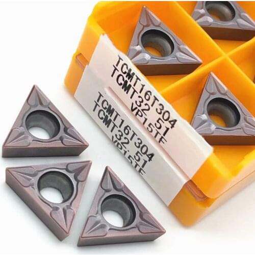 Milling cutter TCMT16T304 VP15TF carbide turning inserts metal CNC turning tools indexable TCMT 16T304 parts inserts Lathe tools
