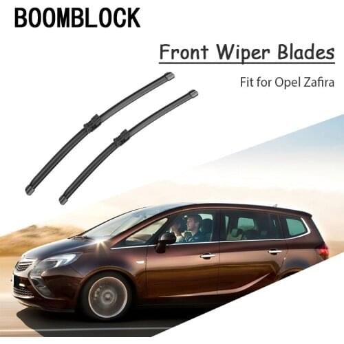 Car Windshield Rubber Front Wiper Blades Arm Kit For Opel Zafira A B Tourer 2018 2017-1998 Windscreen Wiper Cleaning Accessories