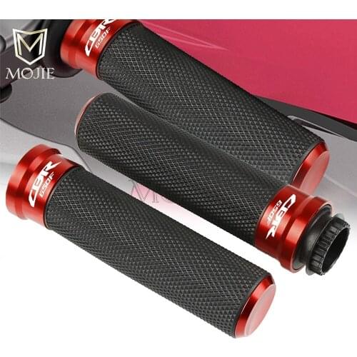 For HONDA CBR650F CBR 650F CBR650 F CBR 650 F 2014-2018 2017 7/8" 22MM Motorcycle Handle Bar Handlebar Grips Scooter Cover End