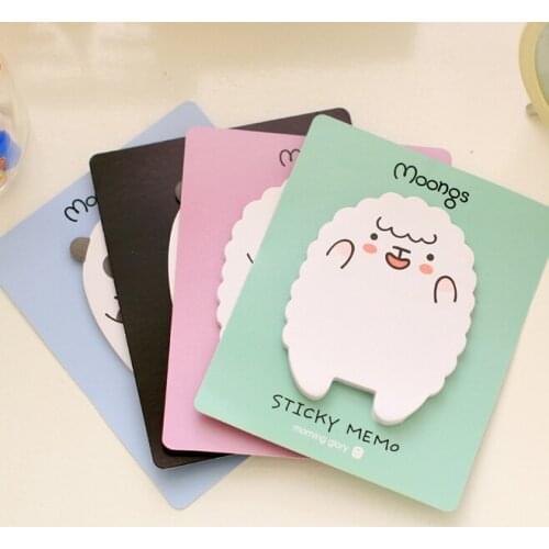 20 pcs/Lot Cute Cartoon Animal Sticky notes Paper memo pad School stickers zakka stationery supplies(tt-4132)