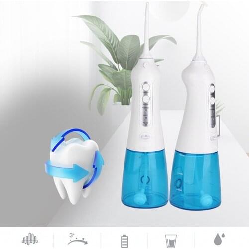8 Modes Cordless Oral Irrigator IPX7 Portable Water Jet Flosse 300ML Teeth Cleaner USB Rechargeable New Water Dental Flosser