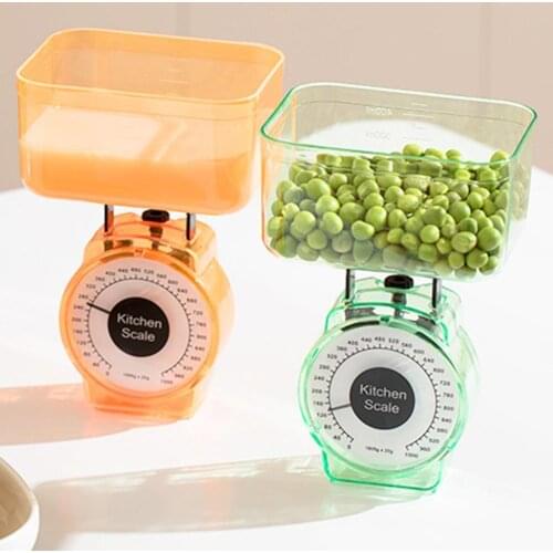 Restaurant Cooking With Easy Reading Spring Scale Tool Dial Portable Food Mechanical 1kg Kitchen Weighing Vegetables Scale