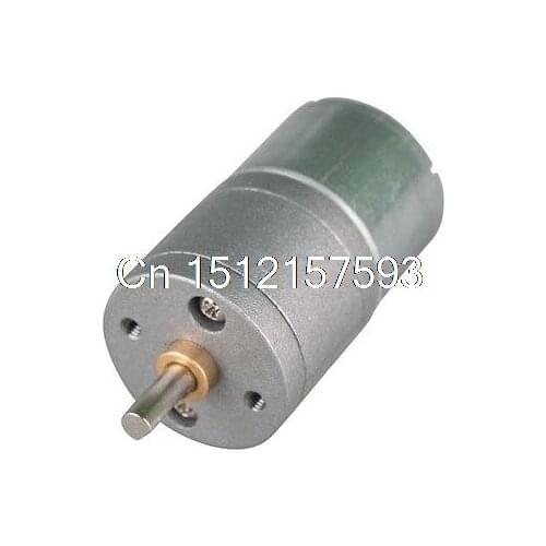 3VDC 5 RPM Heavy Duty Gearhead DC Motor Compact High Speed Geared Free Shipping