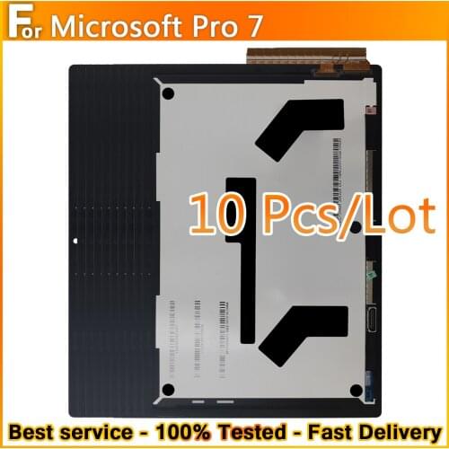 10Pcs Original For Microsoft Surface Pro 7 1866 LCD Display Touch Screen Digitizer Assembly Pro 7 LCD Display With Board