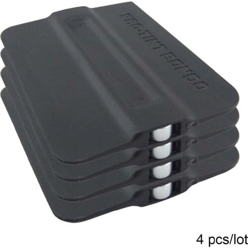 4pcs Vinyl Foil Film Scraper Car Wrap Pro Tint Bondo Magnet Squeegee Vehicle Protection Auto Sticker Tool Car Accessories 4A19