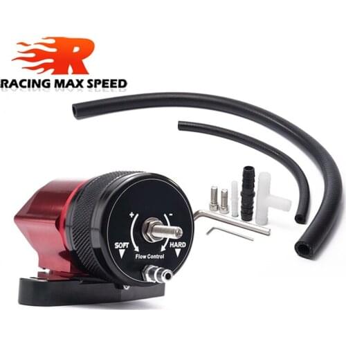 Auto Racing Red & Black Intercooler Recirculation Blow Off Valve BOV Kit For Subaru WRX 01-17 Turbo/Intercooler bov-600RD