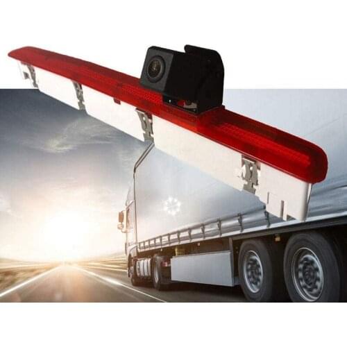 Car Third Roof Top Mount Brake Lamp Camera Brake Light Rear View Backup Camera Bus Transporter Business for T6