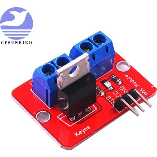 CFsunbird TOP MOSFET Button IRF520 MOSFET Driver Module for ARM Raspberry pi
