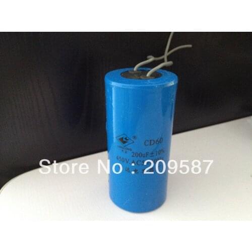 AC Motor Capacitor Start Capacitor CD60 450VAC 200uF