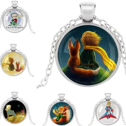 El Principito Collier Pendentif The little Prince Necklace Pendant despega piloto francés El Principito Y La Rosa El Zorro Gifts