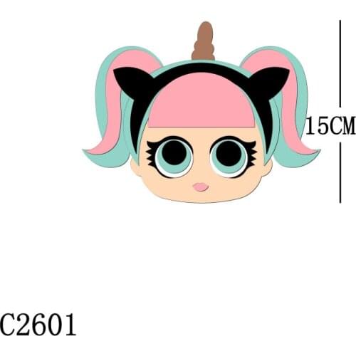 New Cartoons Wooden Die Scrapbooking C2601 Cutting Dies Multiple Sizes