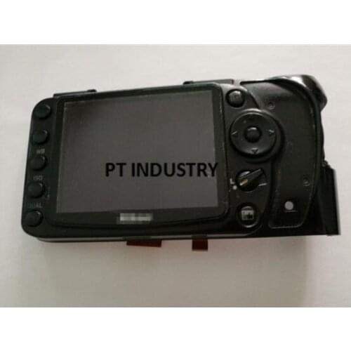 Original D90 Rear Cover Back Cover backshell With LCD Display Screen Botton Key Cover and Flex Cable FPC For Nikon D90