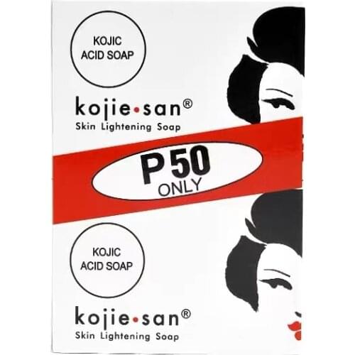 Original kojiesan Kojic acid soap hand washing and whitening soap 65g X 2