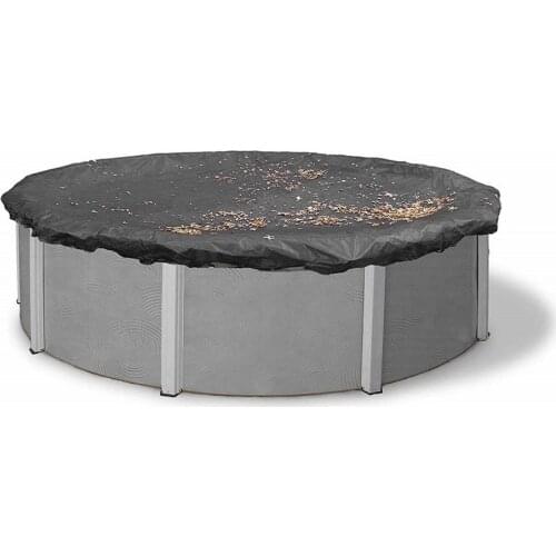 210D 366x30CM Pool Cover Outdoor Round Leaf Proof Cloth Tarpaulin Waterproof Canopy Furniture Covers With Shrink Rope Buckle