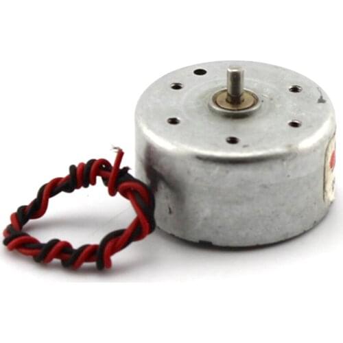 Silver Micro 300 Solar Motor DC 3V 6V 3700RPM 6700RPM/min For Scientific Hobby Toys DIY Accessories