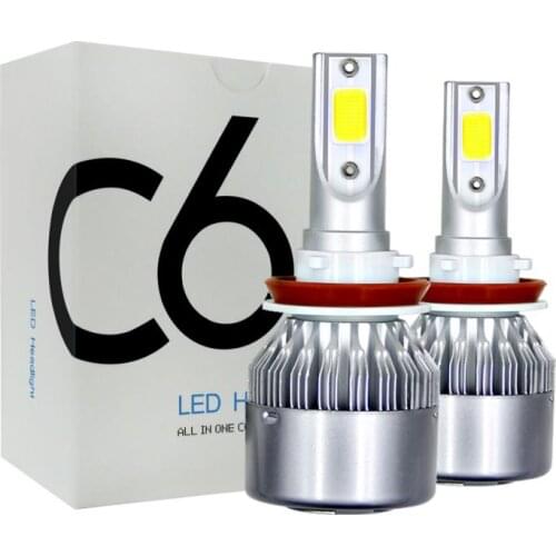 Led H1 H4 H7 H11 Car Led Headlight 9006 9005 9003 HB2 HB3 HB4 360 Degree Lighting Headlamp Conversion Kit COB Bulb 90W 12000LM