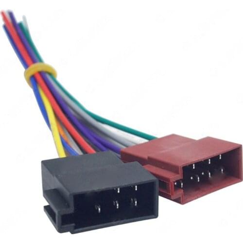 Universal Car Stereo Female ISO- Radio Plug Adapter Wiring Cable Stereo Harness