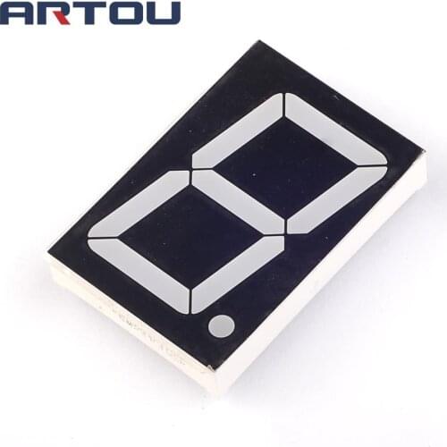 1PCS Common Anode 1 Bit Digital Tube 7 segment 2.3" inch Red LED Display