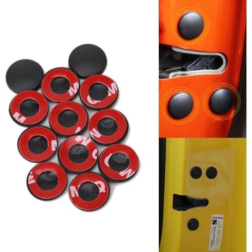 12PCS Door Lock Screw Protector Cover For Toyota Land Cruiser 200 Prado FJ150 RAV4 Corolla Camry Highlander Accessories E7CA