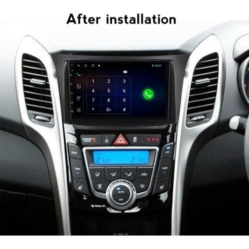 Car Stereo Radio GPS Navigation for Hyundai I30 Elantra GT 2012 2013 2014 2015 2016 touch screen wifi bluetooth head unit usb