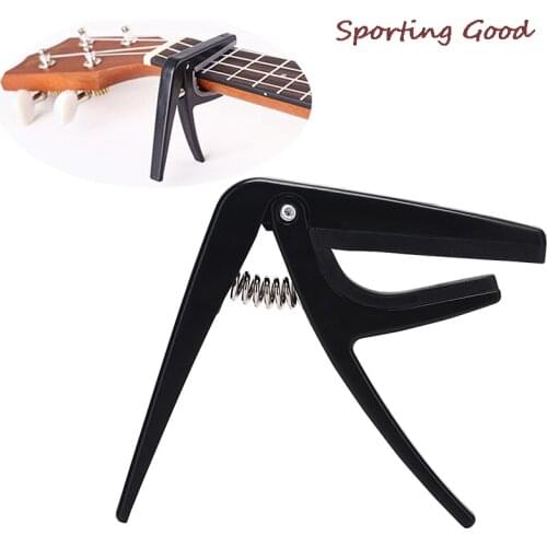 IRIN 1PC NEW Ukulele Capo Single-handed Quick Change Ukelele Capo Plastic Steel Guitar Parts & Accessories Wholesale