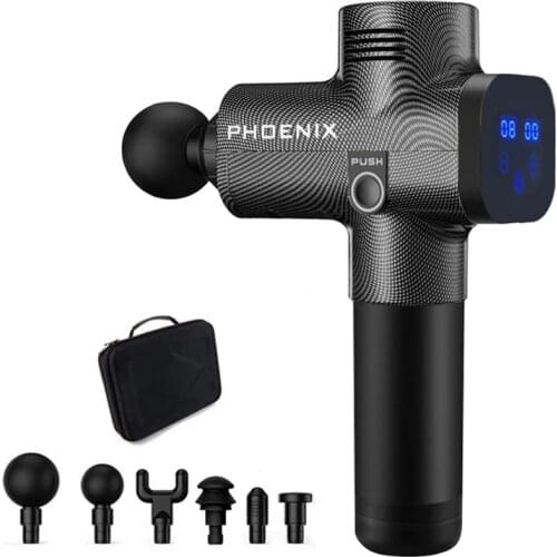 A2 Massage Gun Muscle Relaxation Deep Tissue Massager Fascia Gun Dynamic Therapy Vibrator Shaping Pain Relief Back Foot Massager