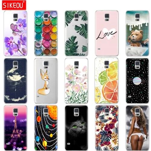 Soft Silicon TPU Cover For Samsung Galaxy S5 Case phone Cover For Samsung S5 Neo Case Capa For Samsung S5 i9600 SM-G900F