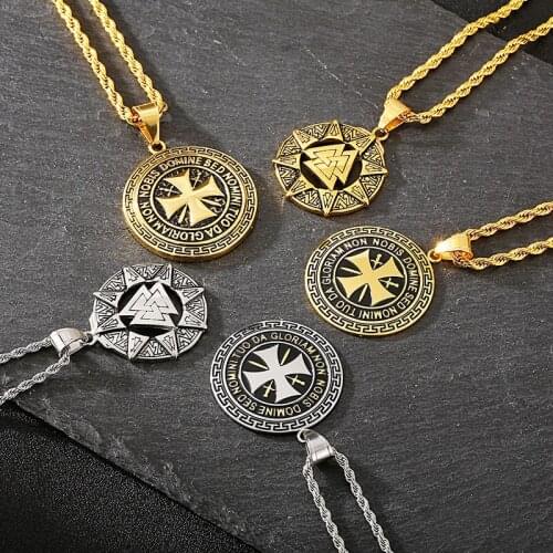 New European and American titanium steel mens hip-hop pendant accessories