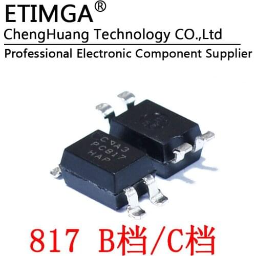 PC817C PC817B EL817C FL817 Optocoupler photoelectric isolator SOP4 DIP-4
