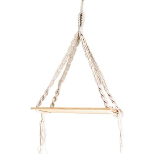 Shelf Shelves Frame Weaving Rack Shlef Storage Racks Home Decor Creative DIY Bedroom Simplicity Handmade Boho Living Room Hooks