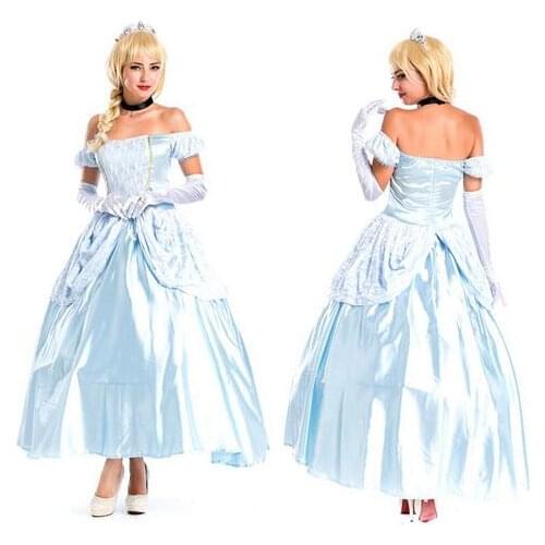 Sexy Queen Costumes Sexy Deguisement Halloween White Snow Queen Dress Cosplay Queen Costumes Cosplay Porm Queen Dress CE345
