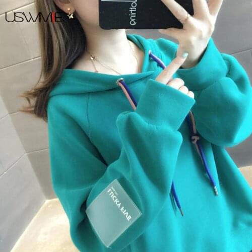 USWMIE Hooded Sweatshirts For Women