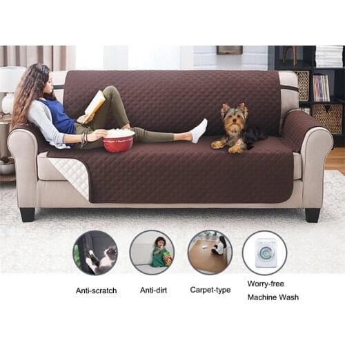 Waterproof pet sofa cushion cat and dog quilted anti-wear sofa cover sofa armchair furniture protection cover 1/2/3 seat