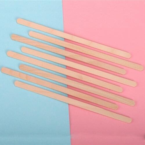 100Pcs Disposable Mixing Sticks for Coffee Tea Cream Sugar Wooden Coffee Stir Bar Kitchen Bar Supplies