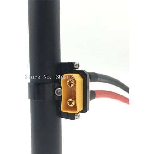 1pcs Agriculture Plant Protection Drone XT90 Plug Fixed Seat Mounting Base Fastener 20mm Tube Clamp Support Clip Connecting Part