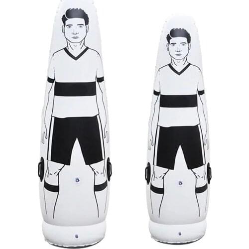 200cm/175cm Boxing Sandbag Inflatable Tumbler Football Training Goal Keeper Tumbler Children & Adult Air Soccer Dummy Mannequin
