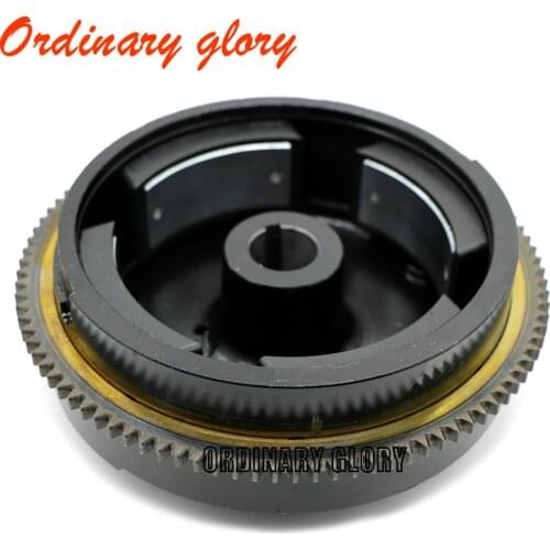 63V-85550-00 Electric Flywheel for Yamaha Boat Engine 9.9HP 15HP Rotor Assembly for Parsun Outboard