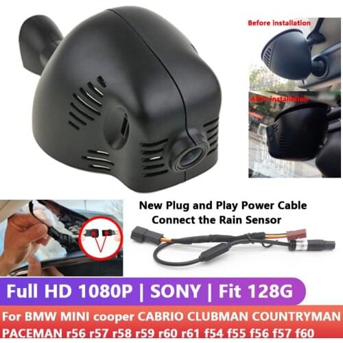 Car wifi DVR dash cam HD 1080P For BMW MINI cooper CABRIO CLUBMAN COUNTRYMAN PACEMAN r56 r57 r58 r59 r60 r61 f54 f55 f56 f57 f60