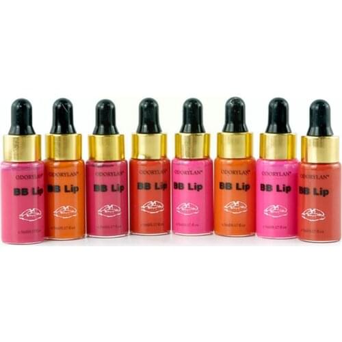 Korean Glow BB Lips 10 Vials 5ml Ampoule Serum Kit Gloss Pigment Mesotherapy BB Treatment BB Lip Serum Cream For Lip MTS Se B4O2